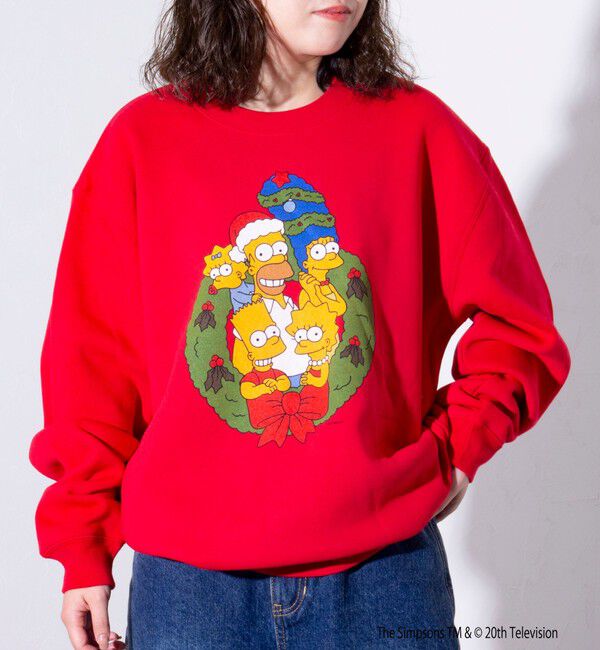 GLOSTER「【GOOD ROCK SPEED】クリスマス スウェット/ ミッキー / スマーフ / シンプソンズ」|スウェット・ジャージ|