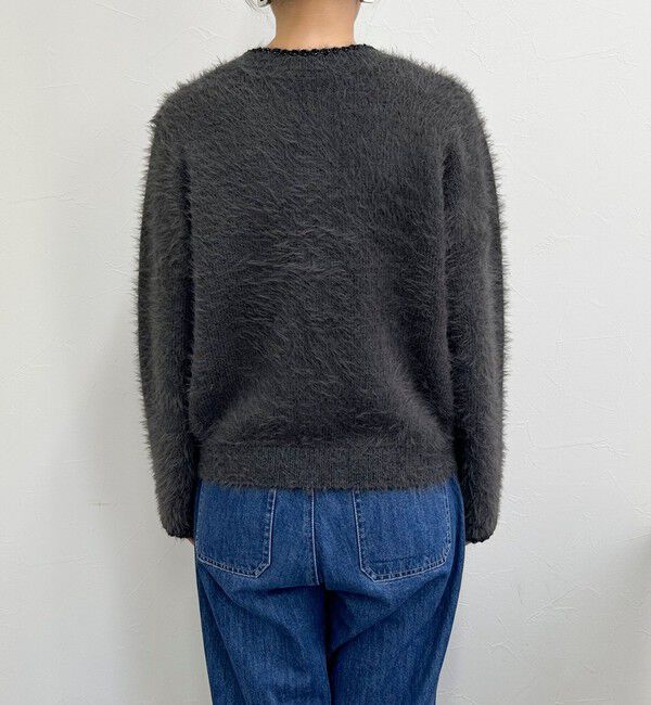 fredy emue「シャギーポケ付きジャケットカーディガン」|カーディガン|