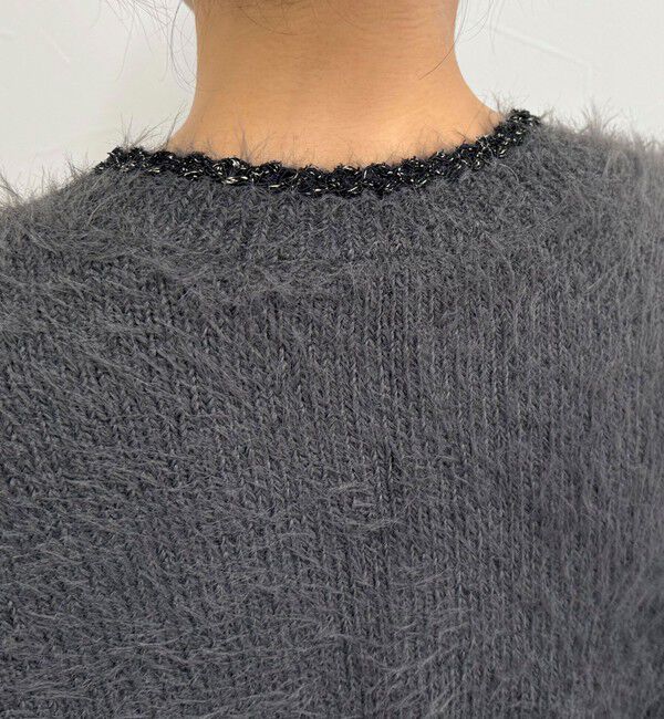 fredy emue「シャギーポケ付きジャケットカーディガン」|カーディガン|