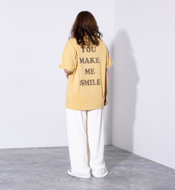 GLOSTER「【Disney】【TOM&JERRY】ピグメント/ラグランスリーブ プリントTシャツ 」|Tシャツ・カットソー|