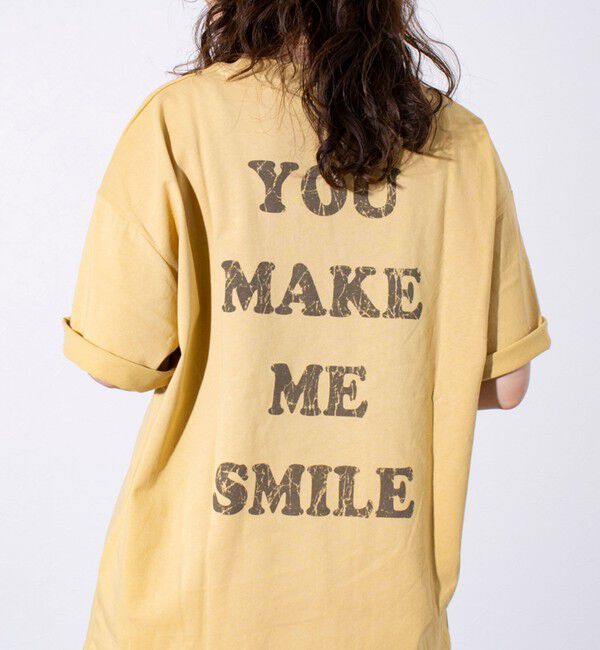 GLOSTER「【Disney】【TOM&JERRY】ピグメント/ラグランスリーブ プリントTシャツ 」|Tシャツ・カットソー|