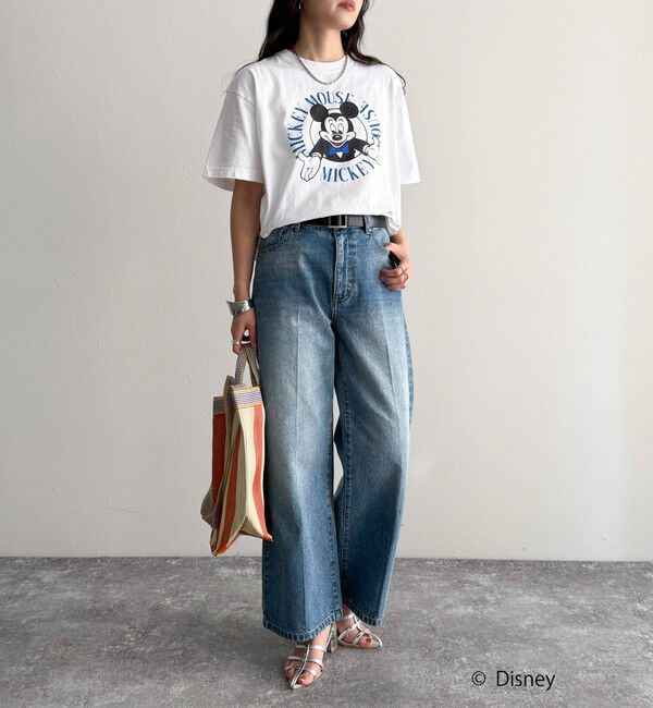 fredy emue「【GOOD ROCK SPEED/グッドロックスピード】Disney Mickey 半袖Tシャツ」|Tシャツ・カットソー|