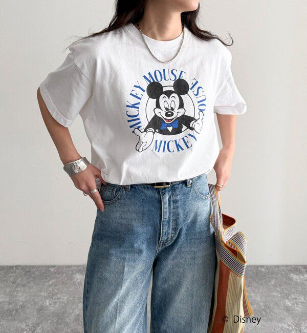 fredy emue「【GOOD ROCK SPEED/グッドロックスピード】Disney Mickey 半袖Tシャツ」|Tシャツ・カットソー|