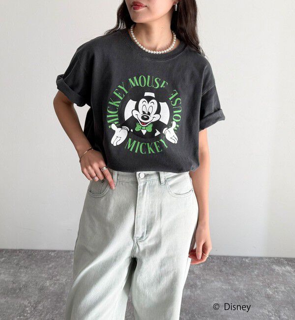 fredy emue「【GOOD ROCK SPEED/グッドロックスピード】Disney Mickey 半袖Tシャツ」|Tシャツ・カットソー|