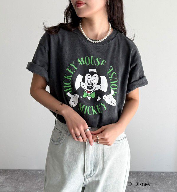 fredy emue「【GOOD ROCK SPEED/グッドロックスピード】Disney Mickey 半袖Tシャツ」|Tシャツ・カットソー|