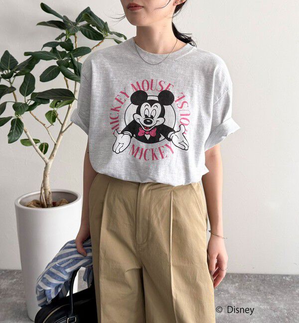 fredy emue「【GOOD ROCK SPEED/グッドロックスピード】Disney Mickey 半袖Tシャツ」|Tシャツ・カットソー|