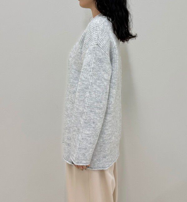 fredy emue「ミドル丈片畦ニットプルオーバー」|ニット・セーター|