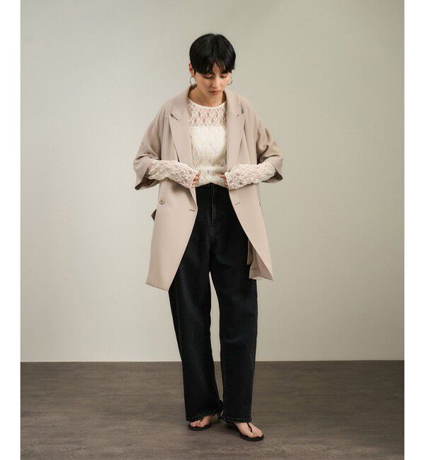 SALON adam et rope'「レースシアートップス［ストレッチ］」|その他|