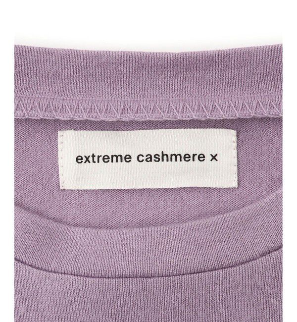 SALON adam et rope'「【J'aDoRe・店舗限定】【extreme cashmere（エクストリーム・カシミア）】tina ニットTシャツ」|ニット・セーター|