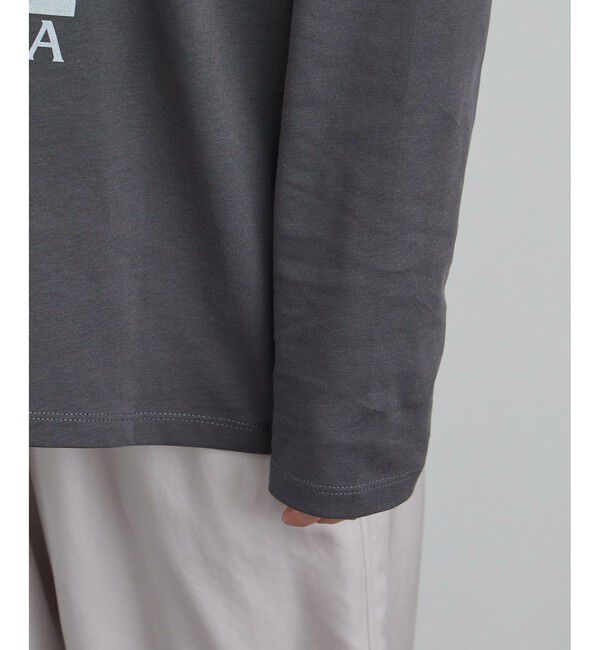 SALON adam et rope'「【KARL BLOSSFELDT  by SALON】フォトロングスリーブTシャツ」|Tシャツ・カットソー|