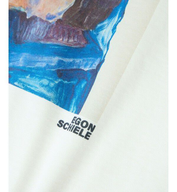 SALON adam et rope'「【Egon Schiele for SALON】アートプリントTシャツ」|Tシャツ・カットソー|
