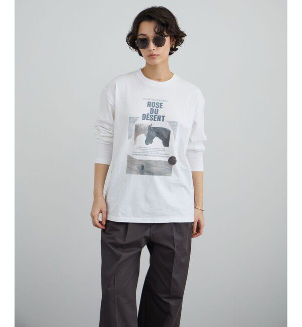 SALON adam et rope'「フィルムポスタープリントロンT」|Tシャツ・カットソー|