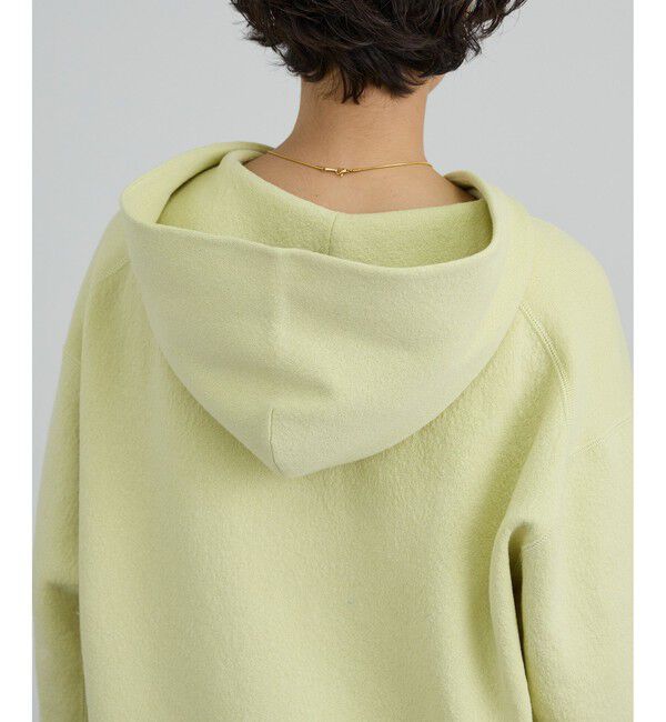 SALON adam et rope'「クレープスウェットライクジップパーカー」|パーカー|