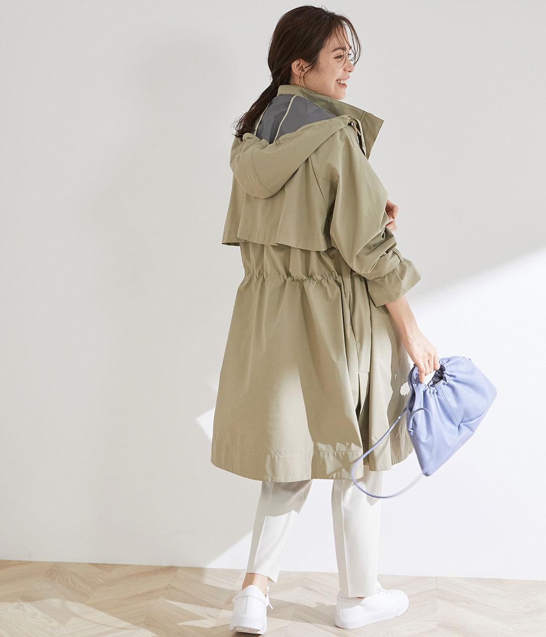 ROPE「【Mizunoコラボレーション】撥水オーバーサイズコントロールコート」|その他|