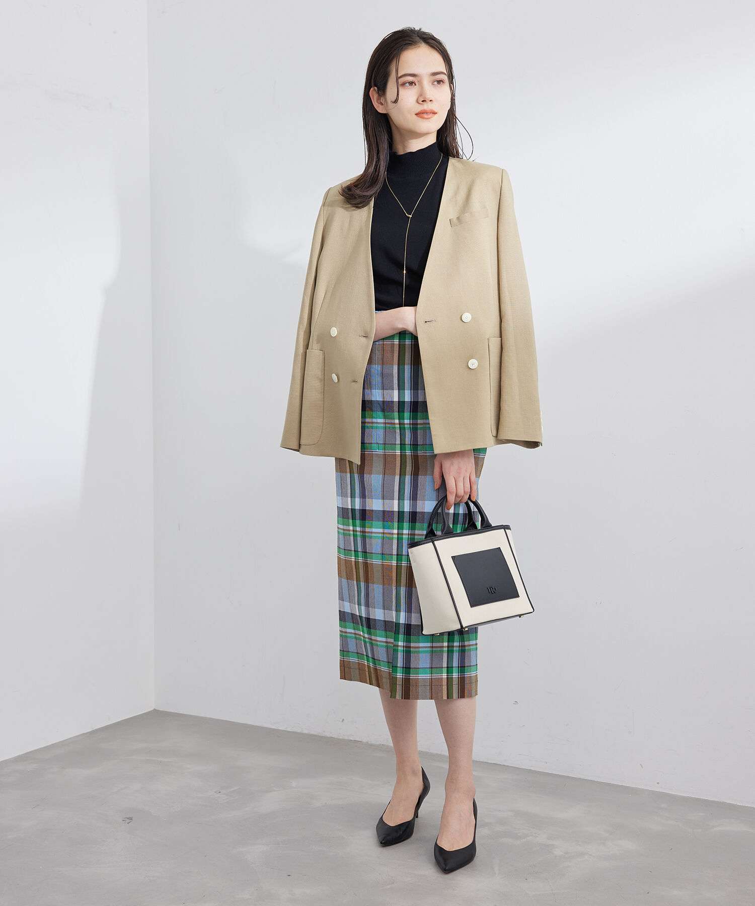 ROPE「【ITALY】ハイネックノースリーブニット」|Tシャツ・カットソー|