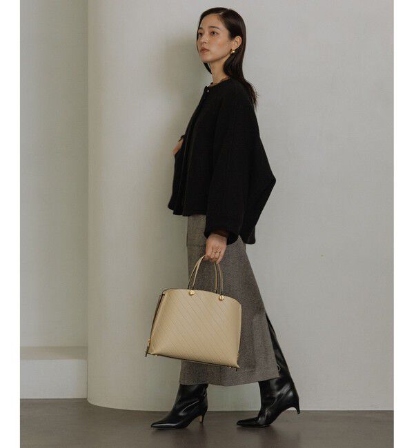 ROPE「【E'POR】【数量限定】Y BAG Medium Emboss」|トートバッグ|