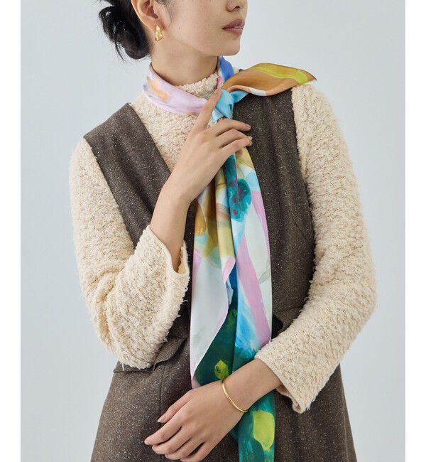 ROPE「【COOHEM(コーヘン)】COTTON FANCY YARN HIGH NECK KNIT」|ニット・セーター|キナリ(16)