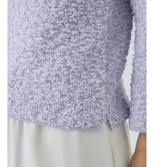 ROPE「【COOHEM(コーヘン)】COTTON FANCY YARN HIGH NECK KNIT」|ニット・セーター|