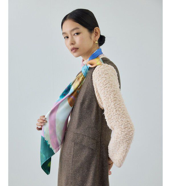 ROPE「【COOHEM(コーヘン)】COTTON FANCY YARN HIGH NECK KNIT」|ニット・セーター|