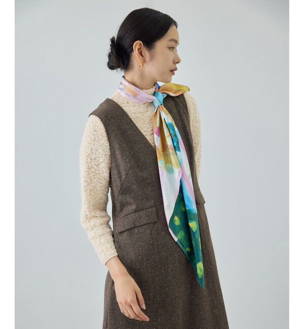 ROPE「【COOHEM(コーヘン)】COTTON FANCY YARN HIGH NECK KNIT」|ニット・セーター|