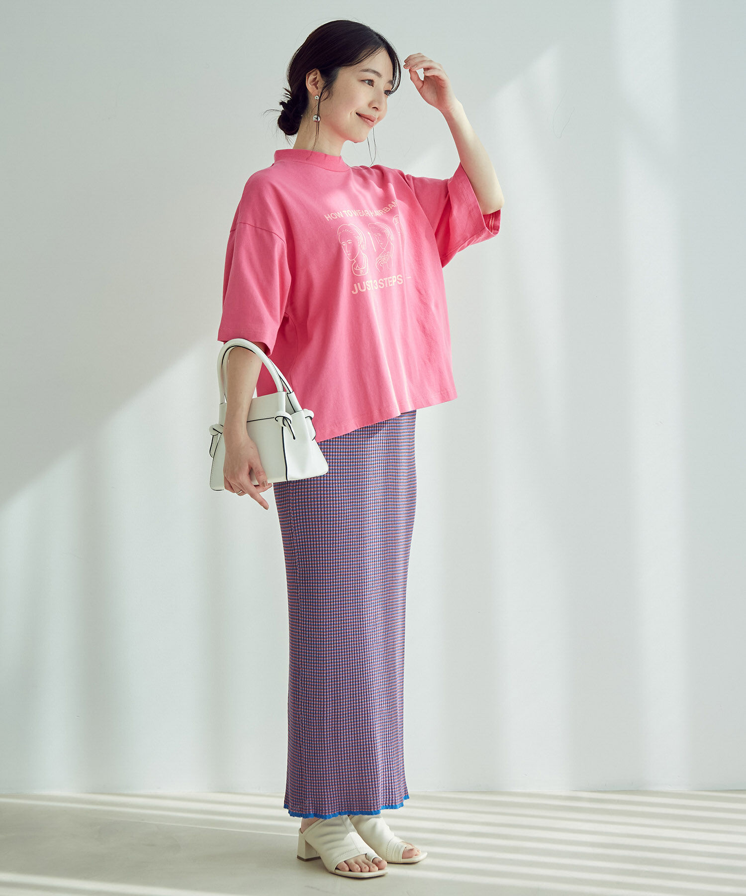 VIS「【FILA 別注】モックネックTシャツ」|Tシャツ・カットソー|