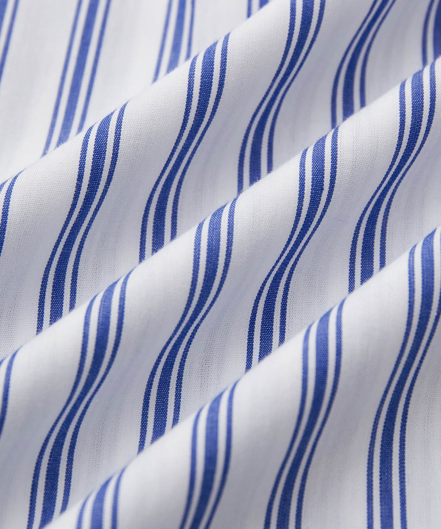 VIS「ストライプ/無地タイプライターチュニックブラウス」|シャツ・ブラウス|