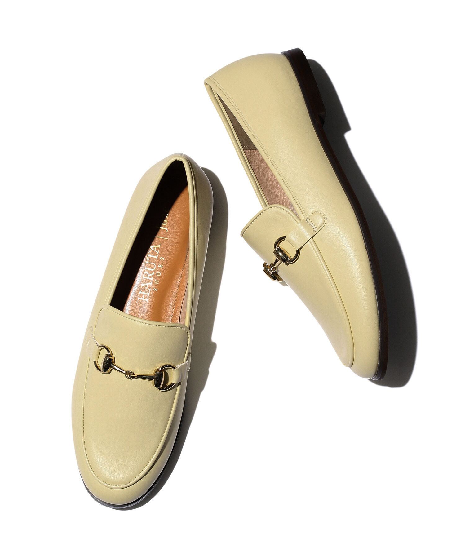 Juze「【晴雨兼用】【HARUTAコラボ】リサイクルレザービットローファー」|ローファー|