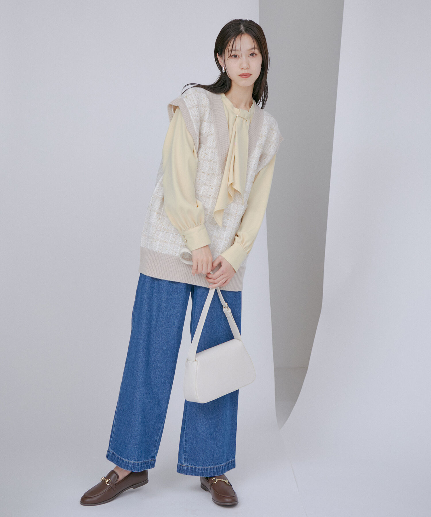 Juze「【晴雨兼用】【HARUTAコラボ】リサイクルレザービットローファー」|ローファー|