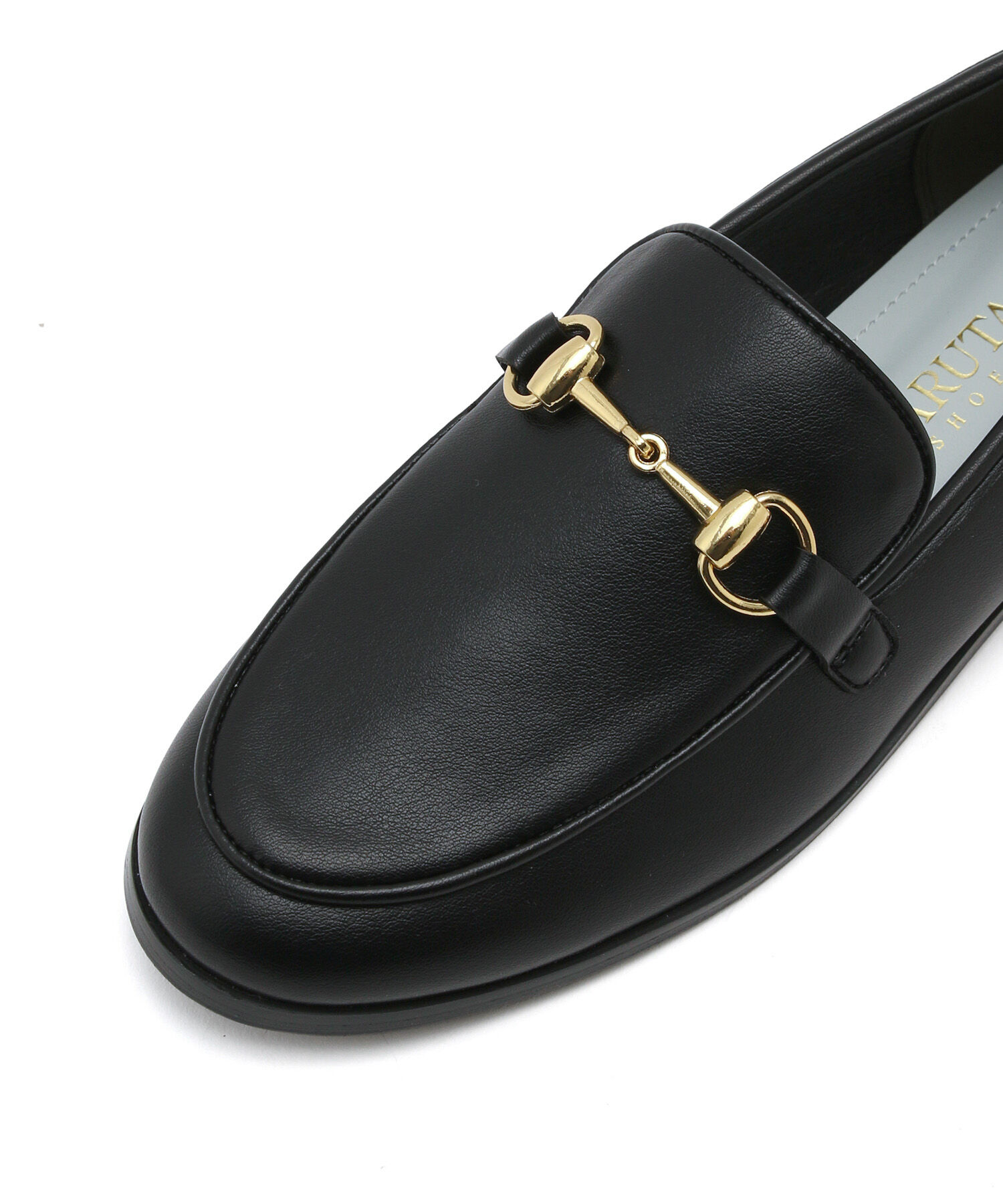 Juze「【晴雨兼用】【HARUTAコラボ】リサイクルレザービットローファー」|ローファー|