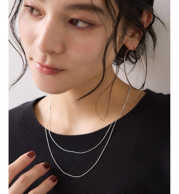 VIS「レイヤードナローチェーンネックレス」|ネックレス|