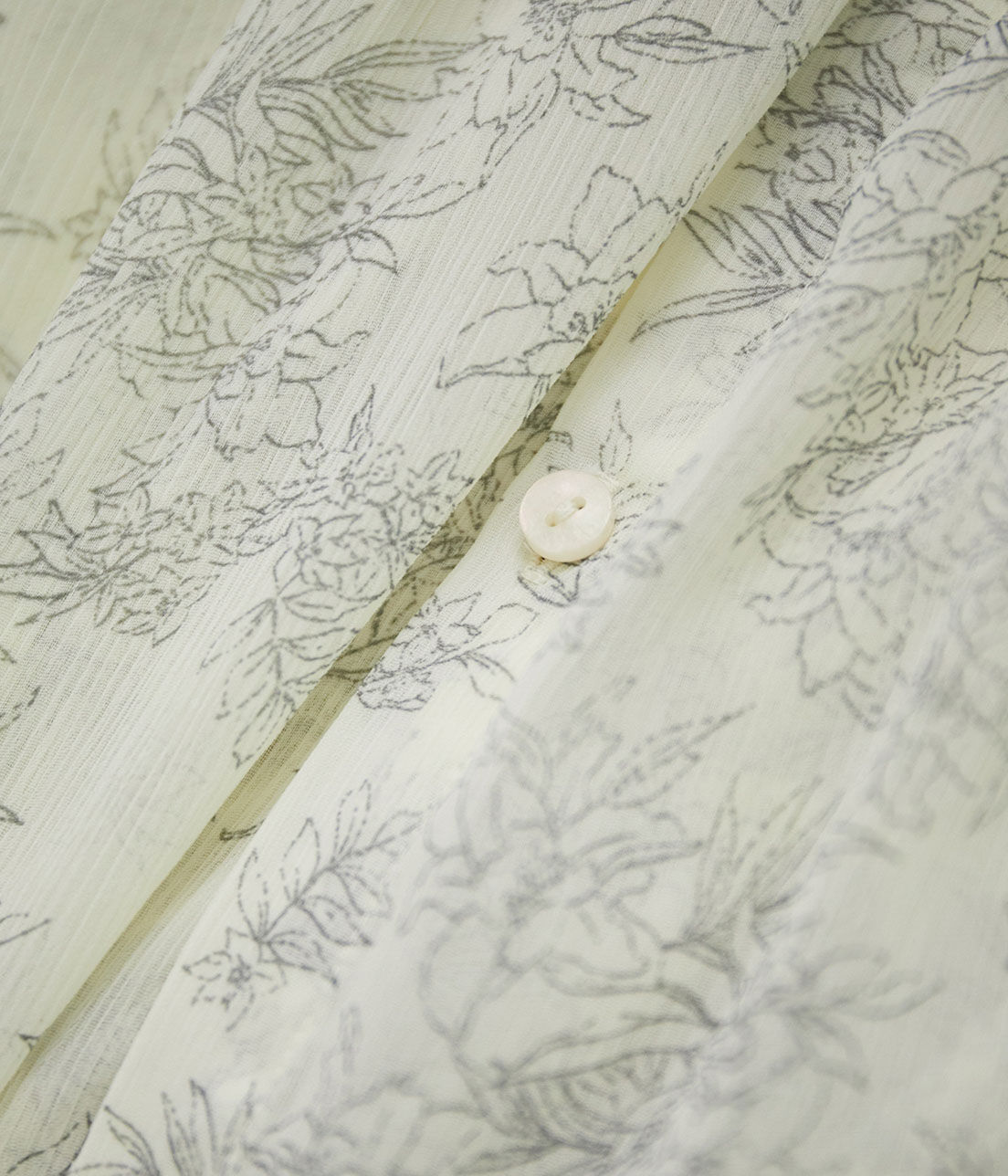 Rope&rsquo;Picnic「線画タッチ花柄プリントワンピース」|ワンピース|