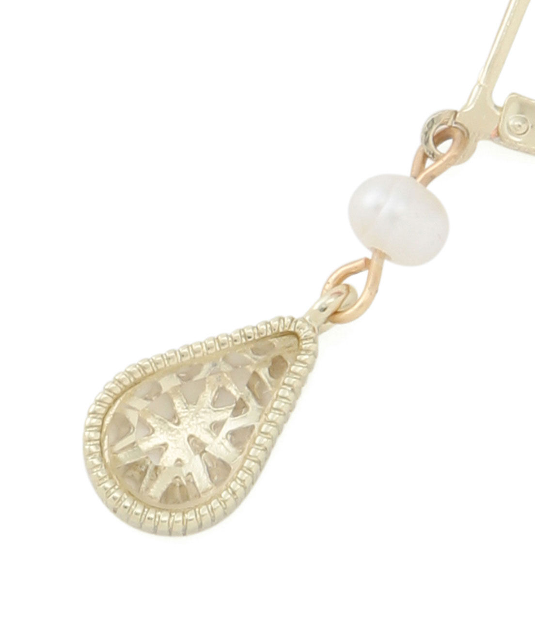 ROPE PICNIC PASSAGE「封入透かしパーツフックピアス」|ピアス|