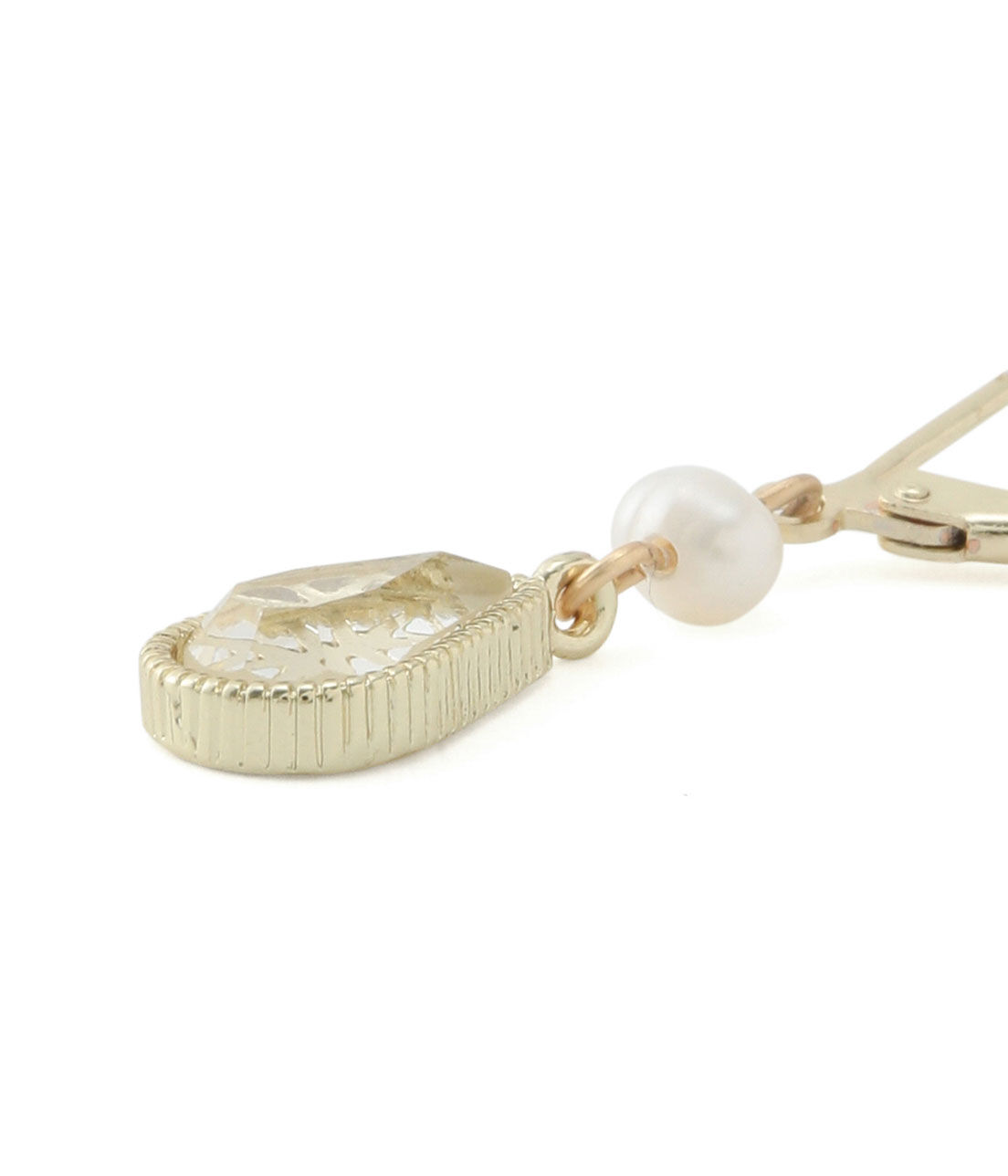 ROPE PICNIC PASSAGE「封入透かしパーツフックピアス」|ピアス|