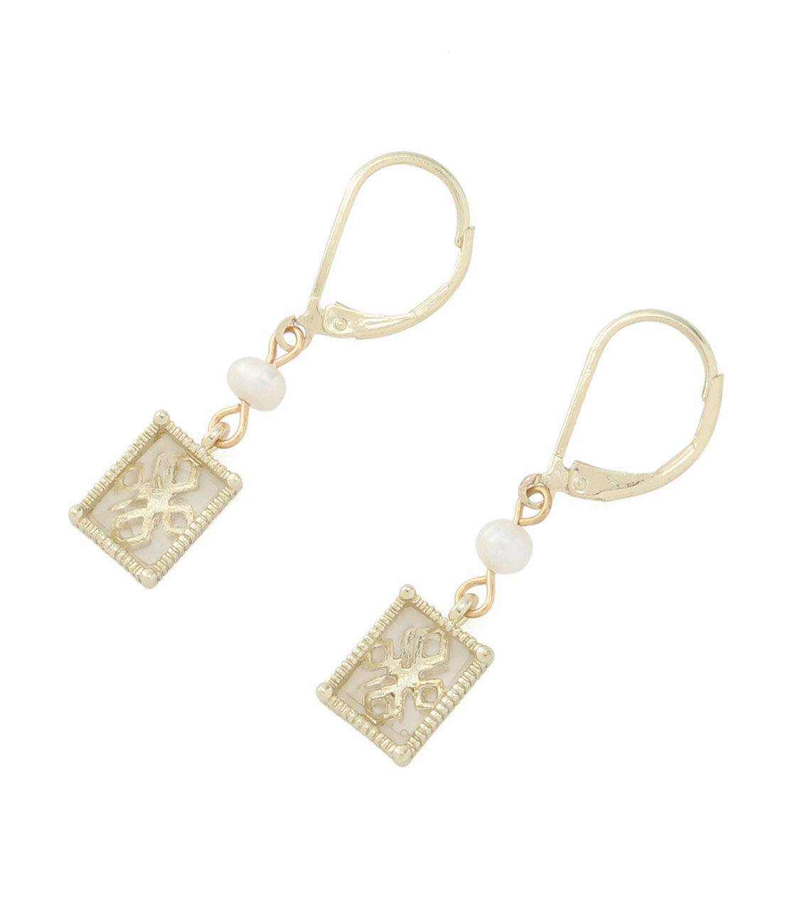 ROPE PICNIC PASSAGE「封入透かしパーツフックピアス」|ピアス|