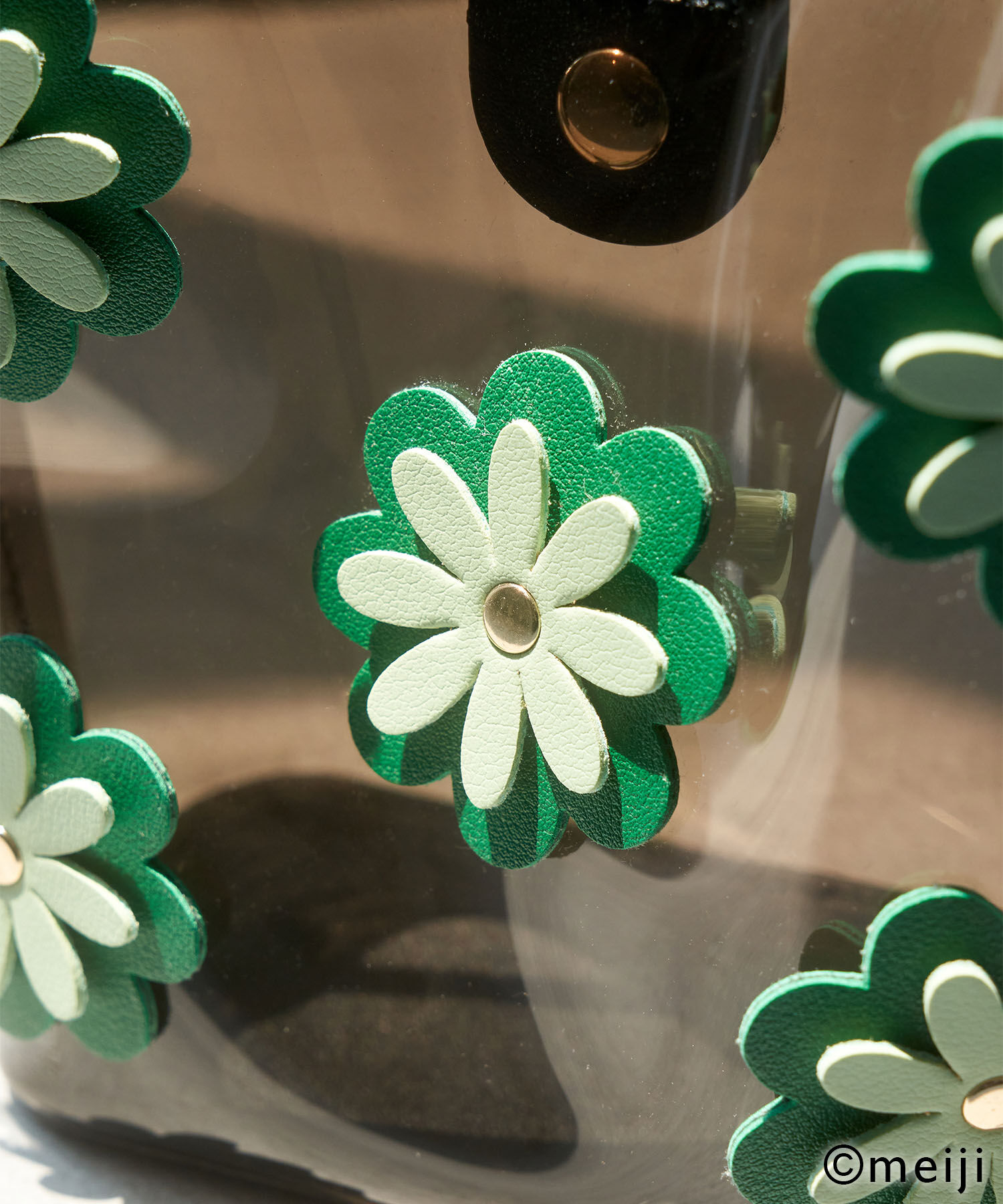 ROPE PICNIC PASSAGE「【CHELSEA&times;ROPE' PICNIC】ポーチ付きフラワークリアバッグ」|ショルダー・メッセンジャー|