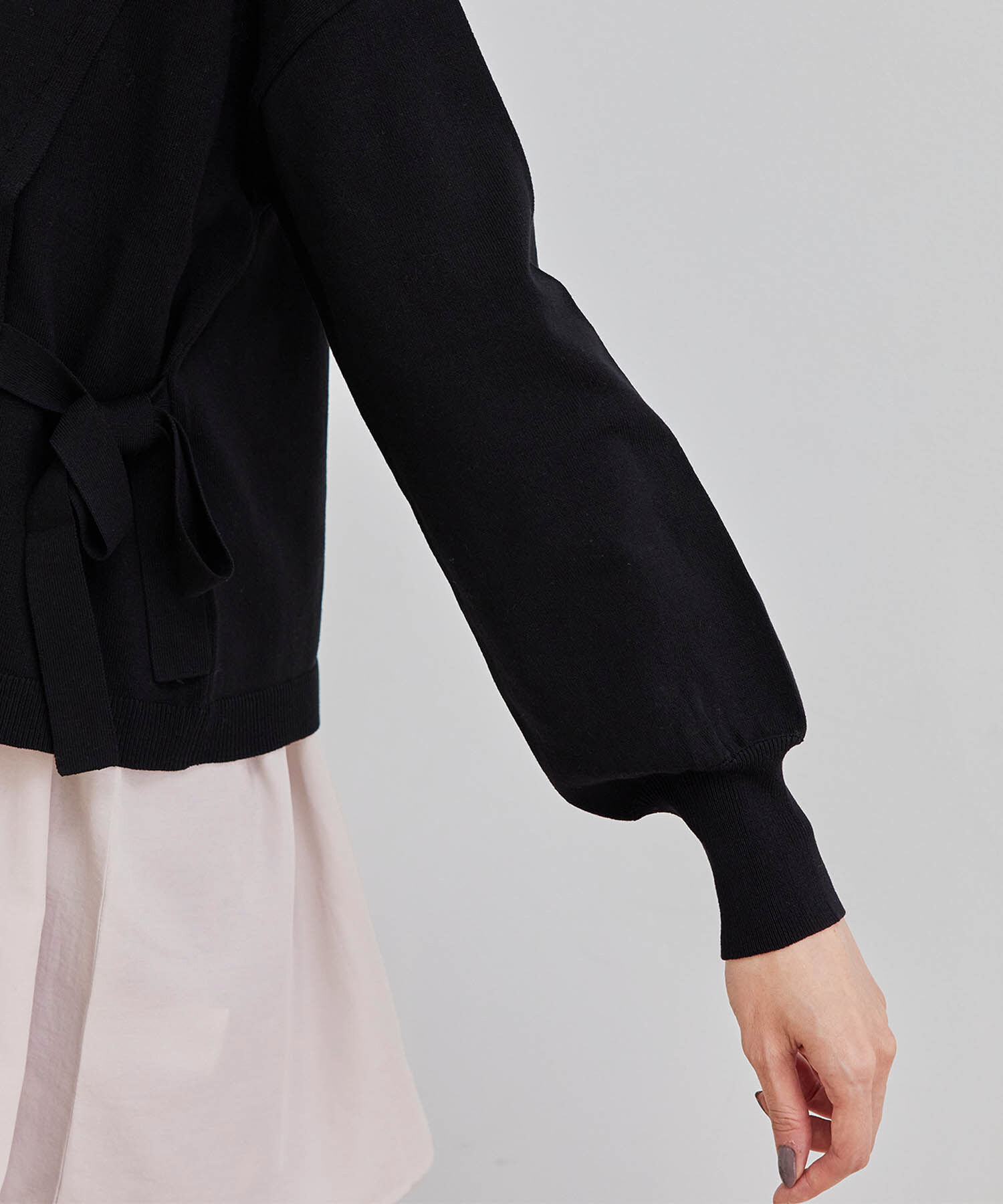 Rope&rsquo;Picnic「布帛レイヤードニットプルオーバー 」|ニット・セーター|