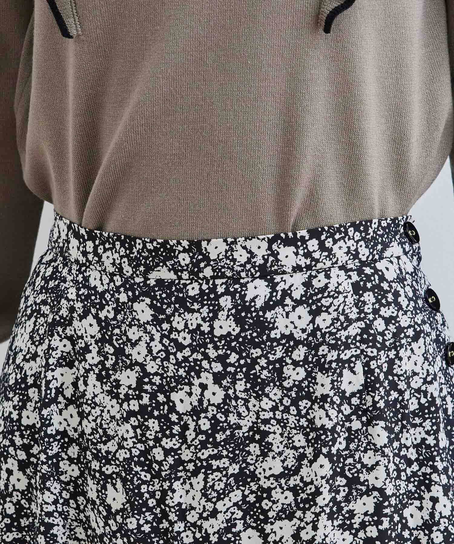 Rope&rsquo;Picnic「小花柄フリルスカート」|スカート|