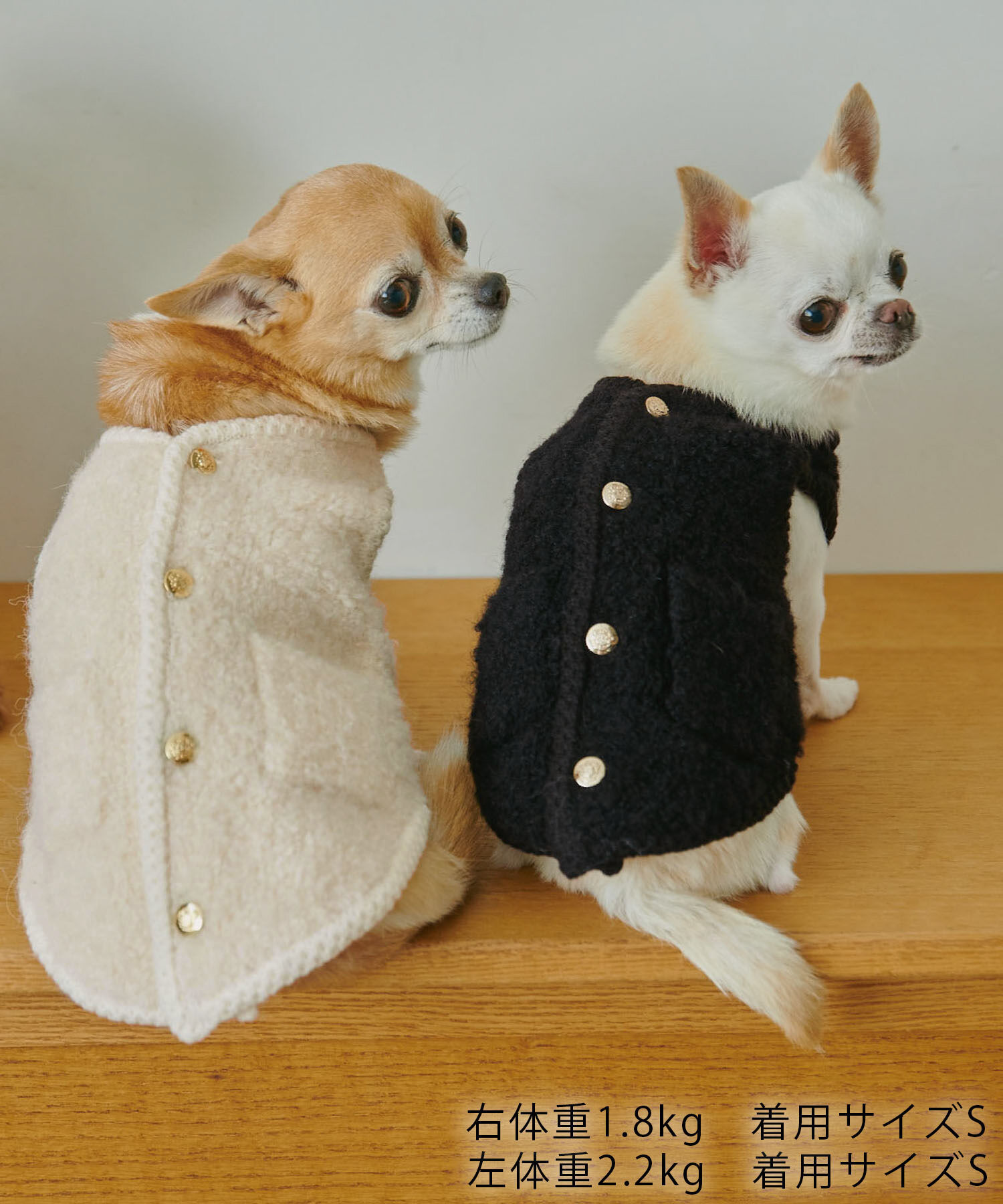 ROPE PICNIC PASSAGE「【DOG】ループ編みゴールドボタンニットベスト/リンクコーデ」|その他|