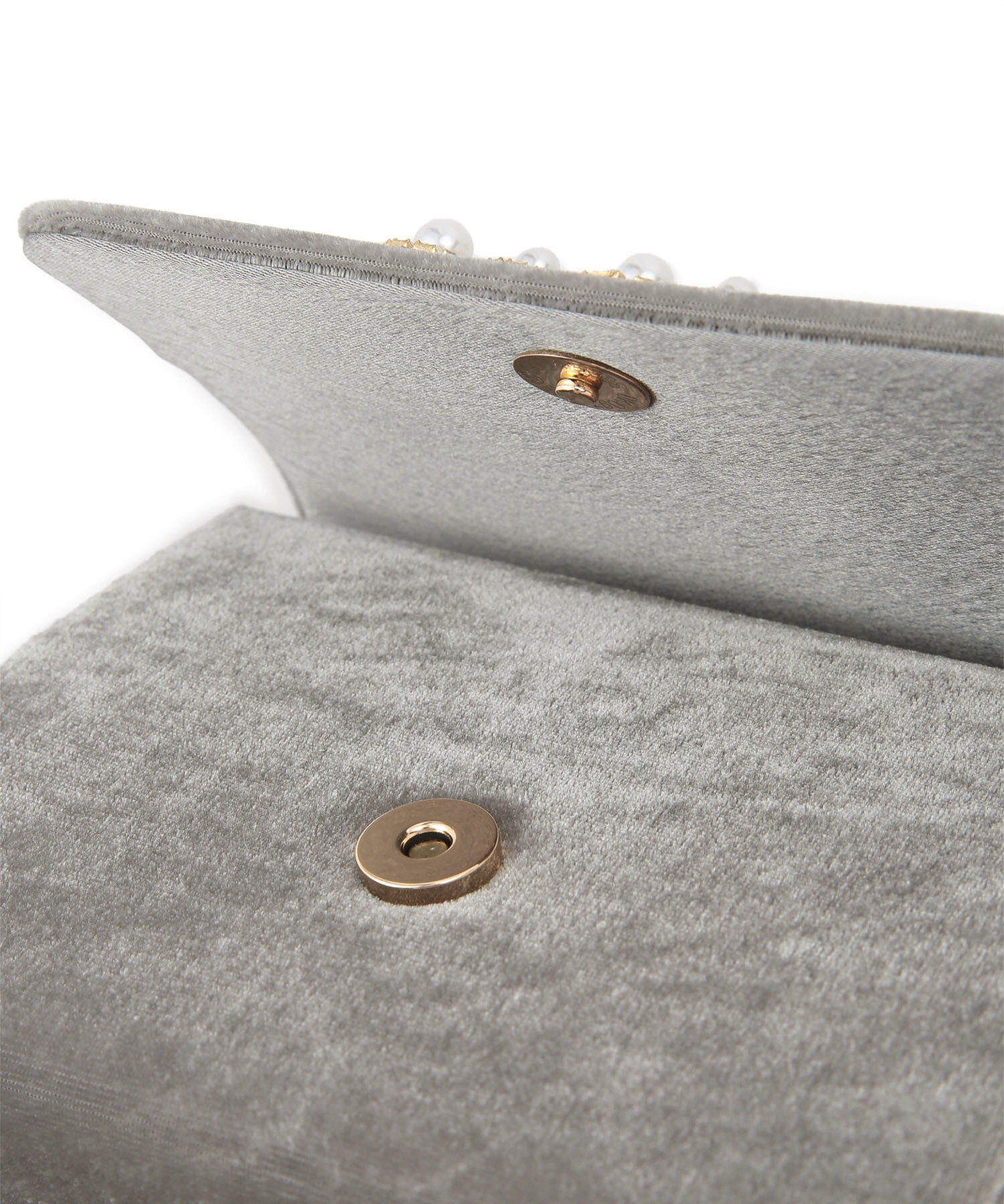 ROPE PICNIC PASSAGE「ビジューベロアクラッチ＆ショルダーバッグ」|ショルダー・メッセンジャー|