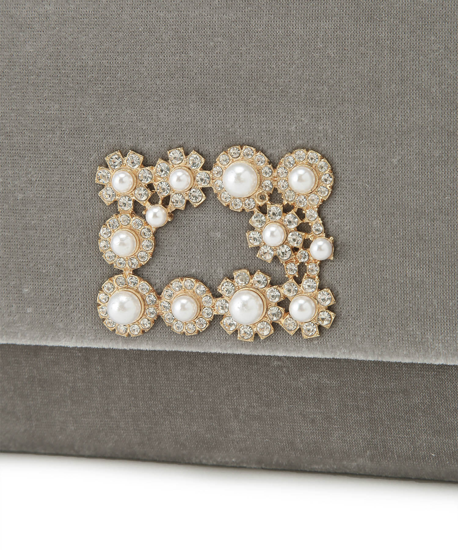 ROPE PICNIC PASSAGE「ビジューベロアクラッチ＆ショルダーバッグ」|ショルダー・メッセンジャー|