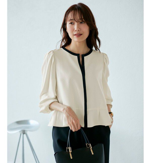 Rope&rsquo;Picnic「ジャケットみたいに着れるブラウス」|シャツ・ブラウス|