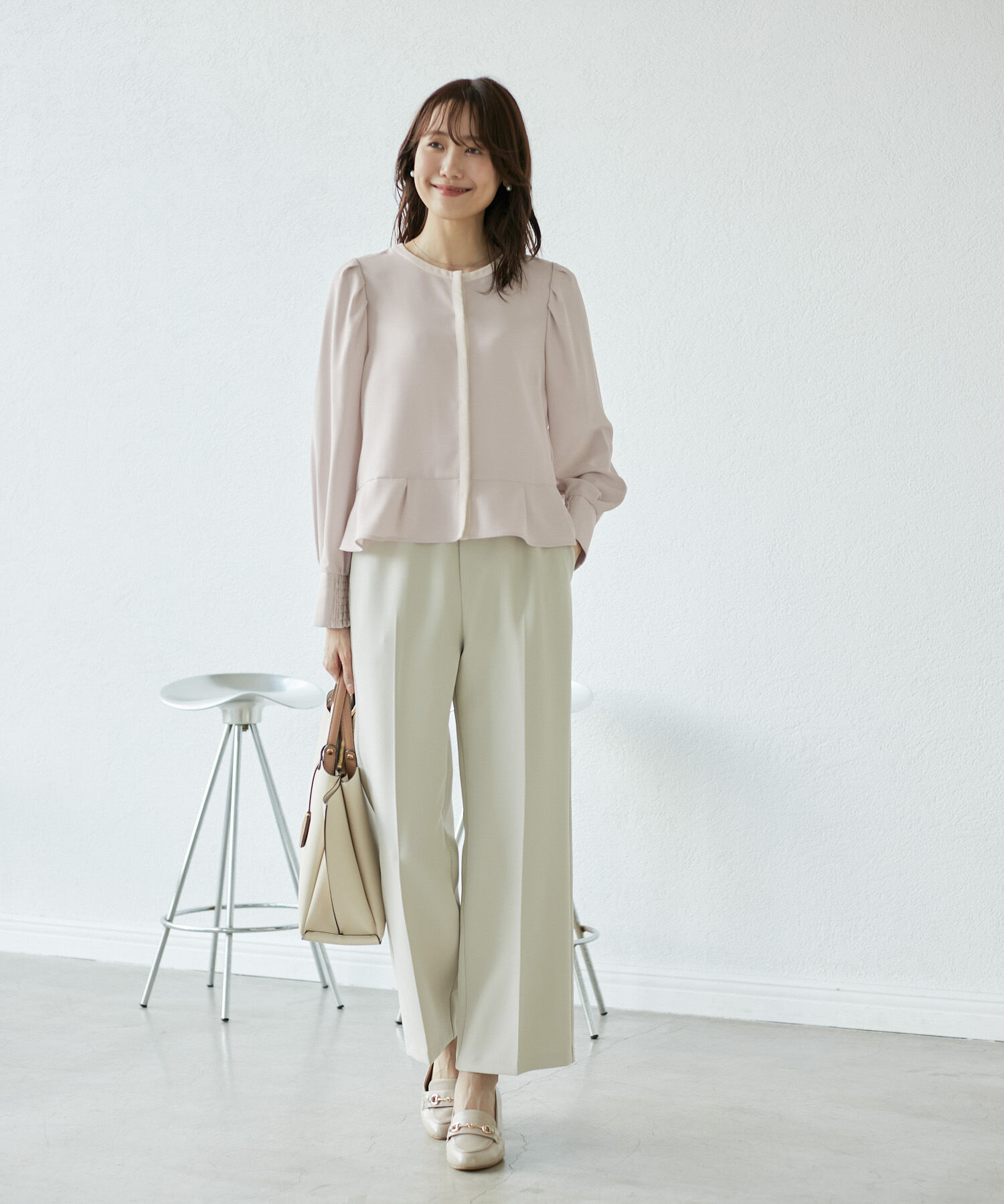 Rope&rsquo;Picnic「ジャケットみたいに着れるブラウス」|シャツ・ブラウス|