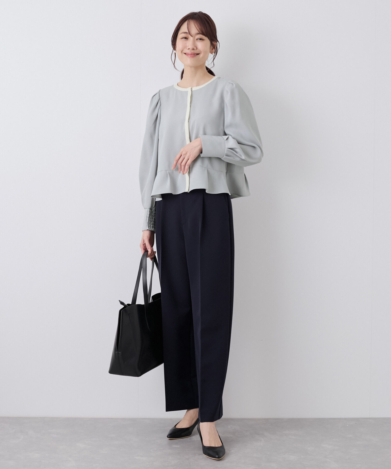 Rope&rsquo;Picnic「ジャケットみたいに着れるブラウス」|シャツ・ブラウス|