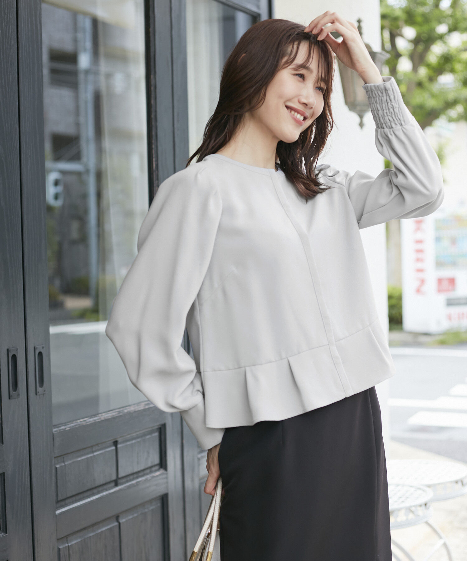 Rope&rsquo;Picnic「ジャケットみたいに着れるブラウス」|シャツ・ブラウス|