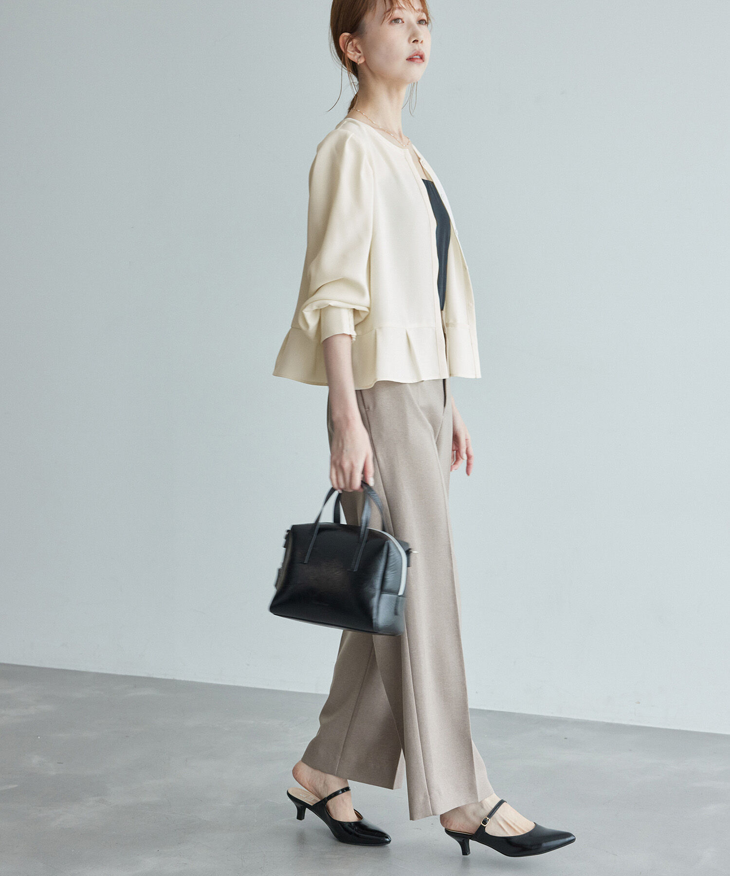 Rope&rsquo;Picnic「ジャケットみたいに着れるブラウス」|シャツ・ブラウス|