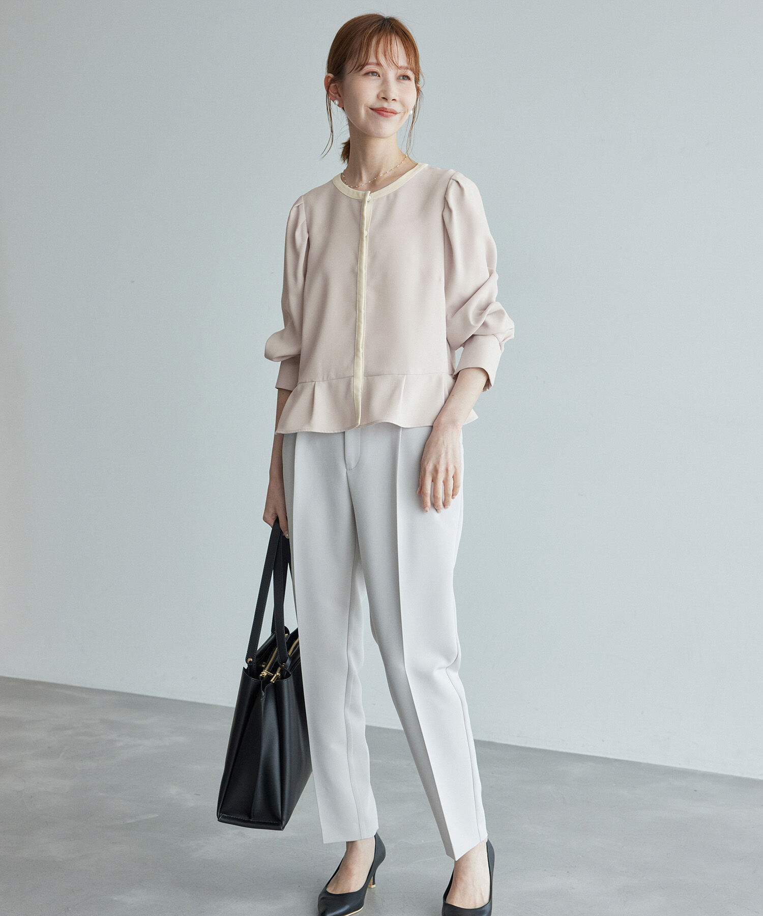 Rope&rsquo;Picnic「ジャケットみたいに着れるブラウス」|シャツ・ブラウス|