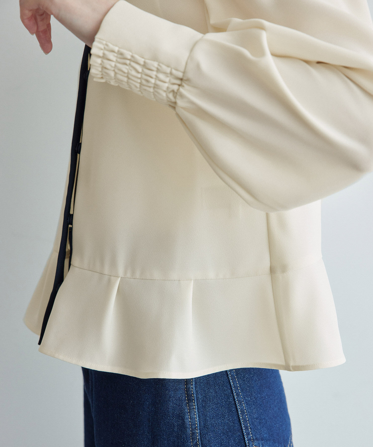 Rope&rsquo;Picnic「ジャケットみたいに着れるブラウス」|シャツ・ブラウス|