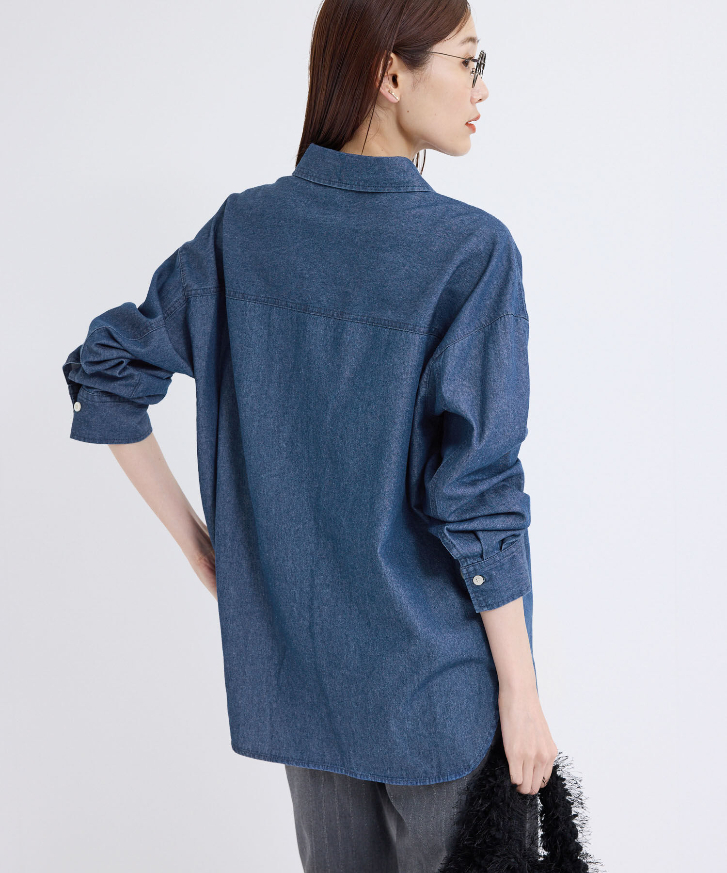 Rope&rsquo;Picnic「デニムシャツ」|シャツ・ブラウス|