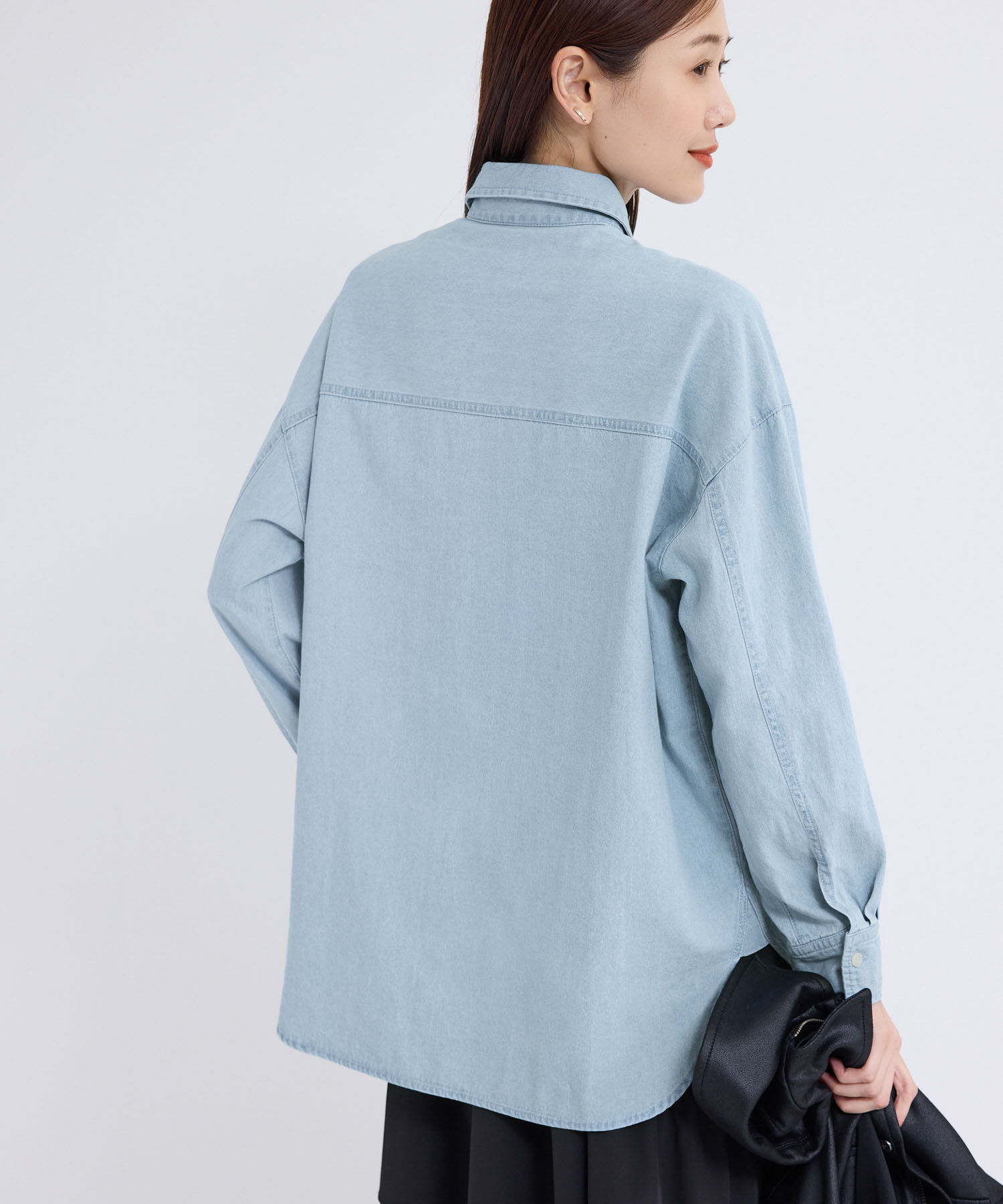 Rope&rsquo;Picnic「デニムシャツ」|シャツ・ブラウス|