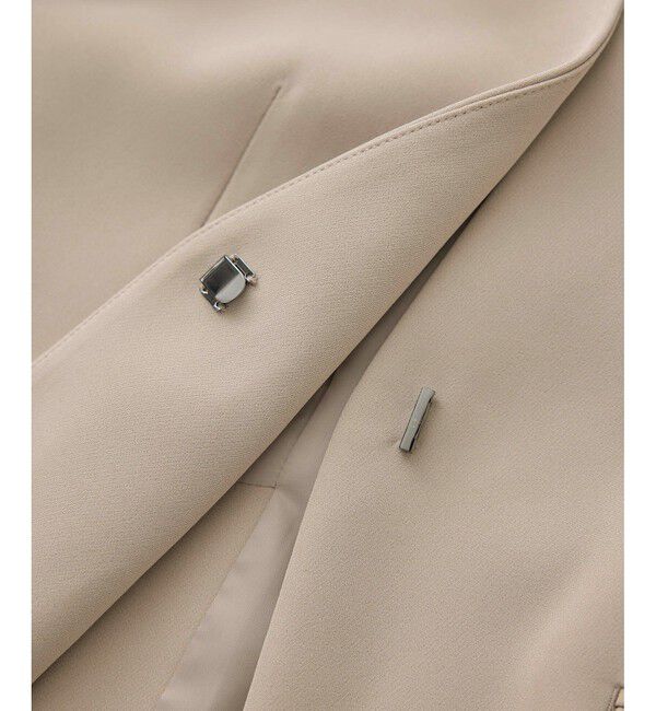 Rope&rsquo;Picnic「【360&deg;ウルトラストレッチ】UVカット・花粉ガード/ノーラペルジャケット/セットアップ対応」|ノーカラージャケット|